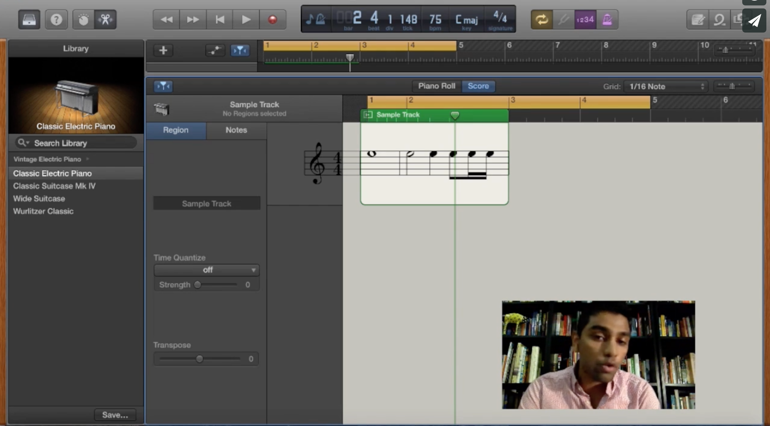 Percussion-Loop Percussion loops for Indian Music using GarageBand  